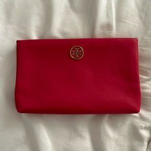 Tory Burch pink clutch